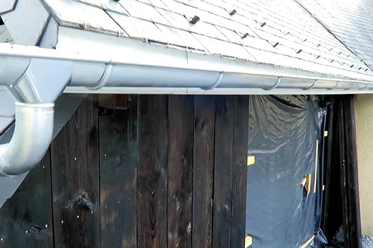 Installation de gouttières à Fouesnant